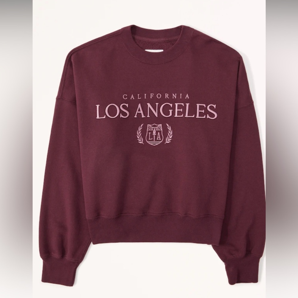 abercrombie los angeles sweatshirt
